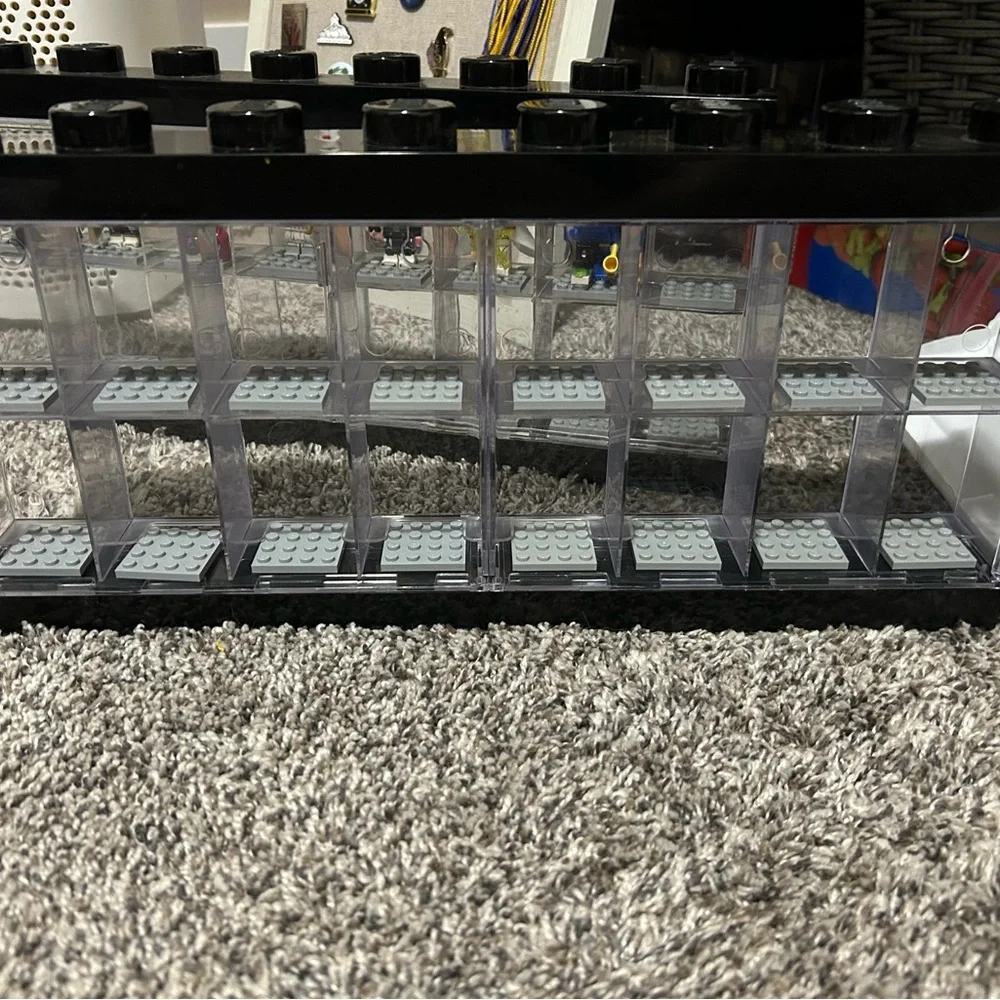 Custom listing for a101licia68 Lego Black and Clear Minifigure Display Case x7 - Picture 8 of 12